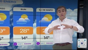 'Invasión de nubosidad este viernes 30 de enero': Pronóstico de Alejandro Sepúlveda