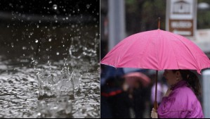 Pronóstico oficial: Continuarán las precipitaciones en este sector de la Región Metropolitana