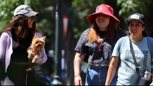 'Súper sofocante': Así de altas estarán las temperaturas en Santiago este sábado
