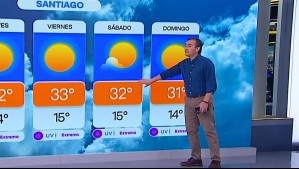 'La sensación térmica podría llegar a 40°C': Sigue el calor en Santiago este jueves