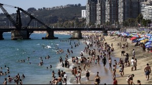 'Tardes de traje de baño': Así se viene este sábado y domingo en la costa de la región de Valparaíso