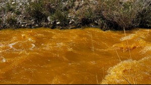 Extraña coloración amarillenta persiste en el río Elqui: Esta es 'la hipótesis que tiene más sustento' sobre su origen