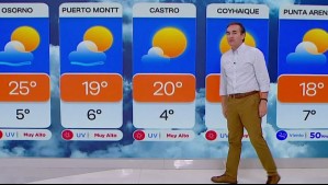 'Jornada a todo sol': Pronóstico del tiempo de Alejandro Sepúlveda para este miércoles 25 de febrero