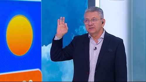 'Chubascos en todo el entorno de Santiago' para este domingo: Jaime Leyton pronostica que lloverá a esta hora