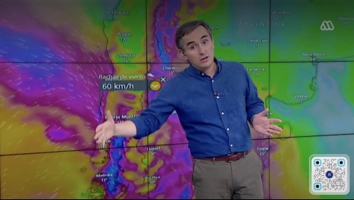 'Esto no viene solo': Lluvias del fin de semana llegarán con fuertes vientos a estas regiones