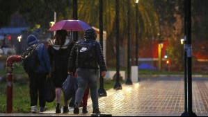 Lluvia en Chile: Sistema frontal alcanzará estas localidades de la zona central este lunes