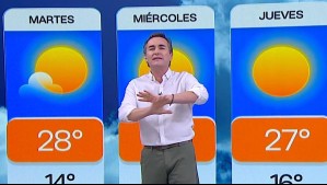 Llega 'la tarde más cálida de la semana' en Santiago: 'Habrá sectores que pueden rondar 32°C en la RM'