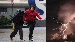 'Podríamos tener algunas tormentas eléctricas' en la RM: Las precipitaciones 'alcanzarían su mayor volumen' a esta hora