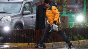 Pronóstico oficial de lluvia y viento para zona central: Entre 35 y 50 mm esperan en estas 2 regiones desde este jueves