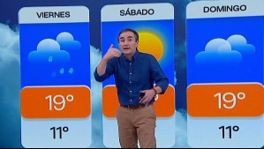 'Nubosidad dispersa todo el día' en Santiago: Este sábado 'llega un nuevo sistema frontal' que alcanzaría la RM