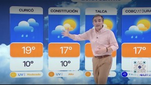 'Las lluvias siguen marcando presencia en la zona central de Chile': Pronóstico del tiempo para este domingo