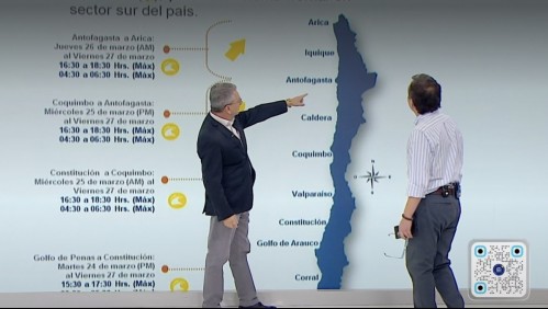 Jaime Leyton indica en qué parte de Chile las marejadas 'son más destructivas': 14 regiones están bajo aviso