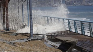 'El mar estará bravo' el fin de semana: Marejadas afectarían las costas de estas regiones desde las próximas horas