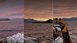 Postales de otoño en el extremo sur de Chile: Videos muestran los coloridos amaneceres desde diferentes regiones
