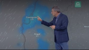 Sistema frontal llegará hasta Concepción en este momento del domingo: 'Esto no ocurría hace rato'