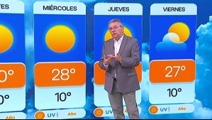 'Se mantiene algo veraniego': Pronostican que 'volverá a subir la temperatura' en Santiago este martes