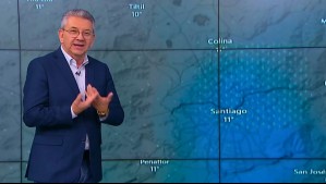 Esta es la hora exacta en la que lloverá en Santiago: Jaime Leyton adelanta que 'en la tarde se va a ver el solcito'