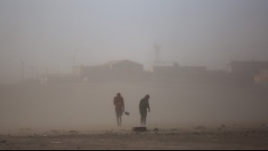 Vientos de hasta 80 km/h y tormentas de arena: Meteorología emite aviso para estas zonas de dos regiones del norte