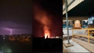 'Festival de rayos' en Atacama: Impactantes videos de las tormentas y nevadas que dejó la baja segregada
