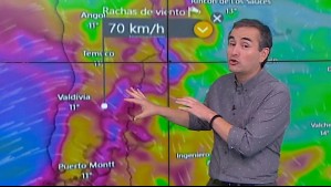 Se viene un sistema frontal 'más interesantón': El sábado se registrará viento de hasta 80 km/h en estos sectores
