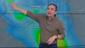 'Va a llover en Santiago' este domingo: Actualizan pronóstico de precipitaciones que 'podrían salpicar Valparaíso'