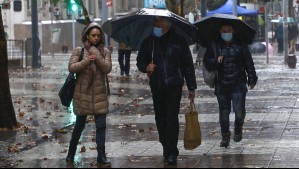 'Nevará en las alturas': Estos serán los montos de precipitación para Santiago entre domingo y lunes