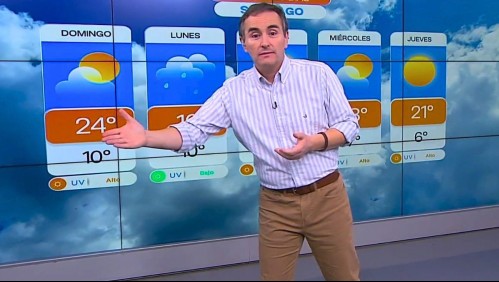 'La ventana de probabilidad de precipitaciones es de 12 horas': Así avanzará este lunes de lluvias y frío en Santiago