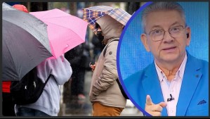 Nuevo sistema frontal podría llegar a Santiago y Valparaíso: Dejaría 'precipitaciones fuertes' hasta esta región