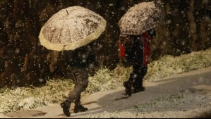 Las nevadas continuarían en el sur hasta el sábado: 'Es peligroso realizar actividades en sectores montañosos'