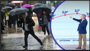 Fiestas Patrias con lluvia: Jaime Leyton advierte que 'hay una altísima probabilidad' de que El Niño llegue a Chile