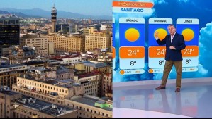'Panorama estable' desde este viernes en Santiago: Temperaturas 'no variarán nada' en las mañanas hasta este día