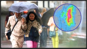 Se viene un sistema frontal con lluvia y viento: Meteorología advierte hasta 35 mm en pocas horas para esta región