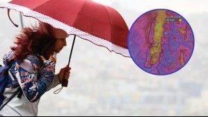 Rachas de hasta 80 km/h: Meteorología actualiza pronóstico por sistema frontal para estas tres regiones