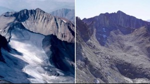 Advierten pérdida de la masa glaciar del Echaurren Norte: Su superficie ha disminuido un 65% desde 1955