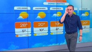 'Pausa a las precipitaciones': Pronóstico del tiempo de Alejandro Sepúlveda para este miércoles 29 de abril