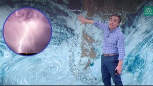 Lluvia y tormentas eléctricas para RM, Valparaíso y O'Higgins: 'Le vamos a poner el ojo a este sistema frontal'