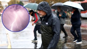 Es oficial: Meteorología informa que sistema frontal podría dejar hasta 25 milímetros de lluvia en Santiago este día