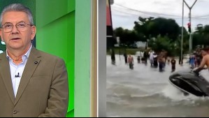 'Es una irresponsabilidad': Graban a dos personas en motos de agua por las calles tras inundaciones en Brasil