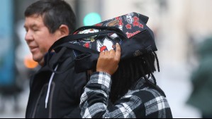 Hasta 12 regiones con lluvia este miércoles: Santiago también tendrá viento de hasta 40 km/h