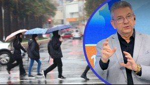 Sistema frontal llega a Santiago a esta hora: 'Vamos a tener precipitaciones con distinta intensidad en toda la RM'