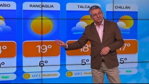 'Ambiente fresco por gran parte de la jornada': Pronóstico del tiempo de Jaime Leyton para este martes 12 de mayo
