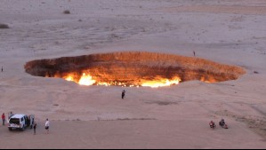 Apagar la 'Puerta del Infierno' podría empeorar la crisis climática: Histórico pozo ya perdió más del 65% de intensidad