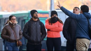 'Llegará una masa de aire frío': Este día 'habrá sectores que rondarán 0°C' en la Región Metropolitana