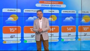 'No es un día para pensar en bañarse en la playa': Estas ciudades del centro sur tendrán nieblas y cielos cubiertos