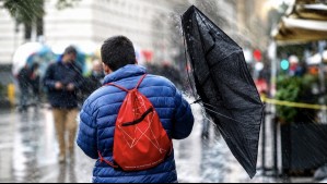 'Frente frío' dejará lluvia y vientos de hasta 70 km/h: Meteorología activa aviso para estos sectores de la zona sur