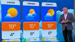 Bajan los termómetros en Santiago: Así estarán las temperaturas durante este miércoles de cielos 'nublados a ratos'