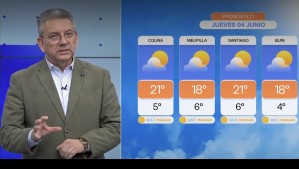 'Mañana fresca': Este es el pronóstico de Jaime Leyton para este jueves 4 de junio