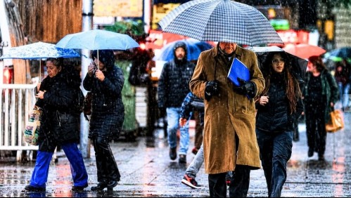 Es oficial: Confirman precipitaciones para Valparaíso, RM y O'Higgins durante las primeras horas de este día