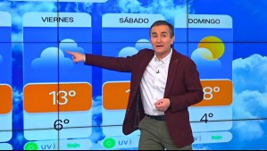 'Es probable que tengamos un atardecer con arcoíris': Así transcurrirá este miércoles lluvioso en Santiago
