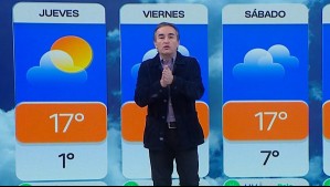 'Cielo gris' en Santiago para este viernes: 'Podría volver a nevar en la cordillera de la Región Metropolitana'